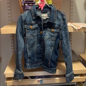 J.crew jean jacket in girls size 6/7